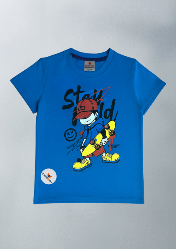 Soft Cotton Jersey Printed t-Shirt