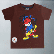 Soft Cotton Jersey Printed t-Shirt