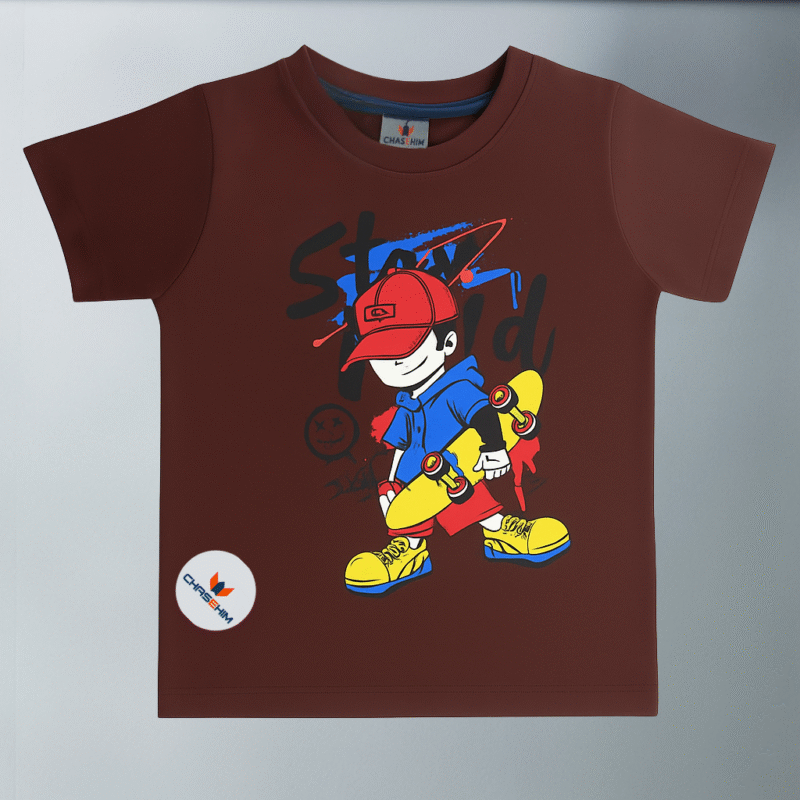 Soft Cotton Jersey Printed t-Shirt