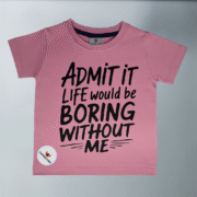 Boys T-Shirt Admit it Life Soft Fabric