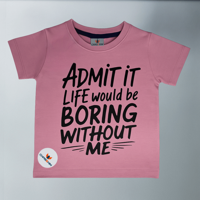 Boys T-Shirt Admit it Life Soft Fabric