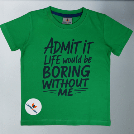 Boys T-Shirt Admit it Life Soft Fabric