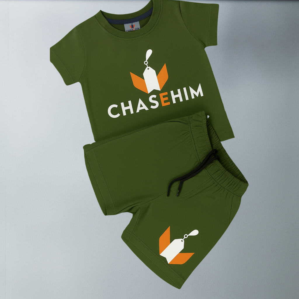 Kids T-Shirt Nicker Suit Chasehim