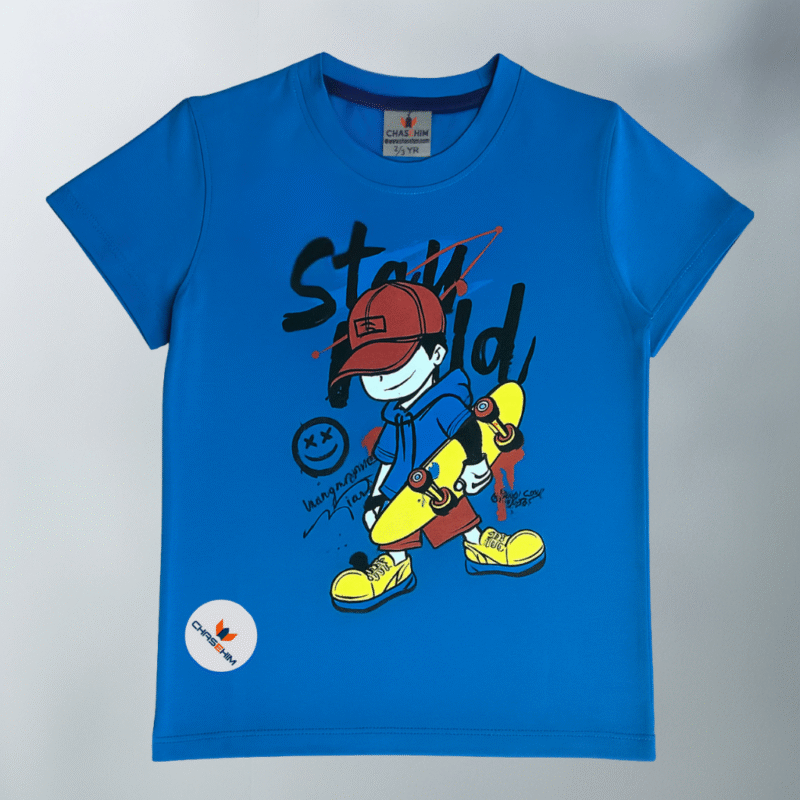 Soft Cotton Jersey Printed t-Shirt