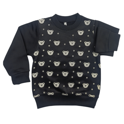 Girls Cozy Fleece Sweatshirt | Cute & Comfy Winter Outfit 2025