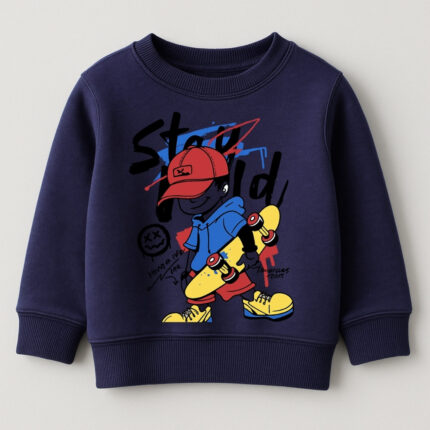 Story Kids Winter Sweatshirt – Soft Fleece Warm Wear for Boys & Girls